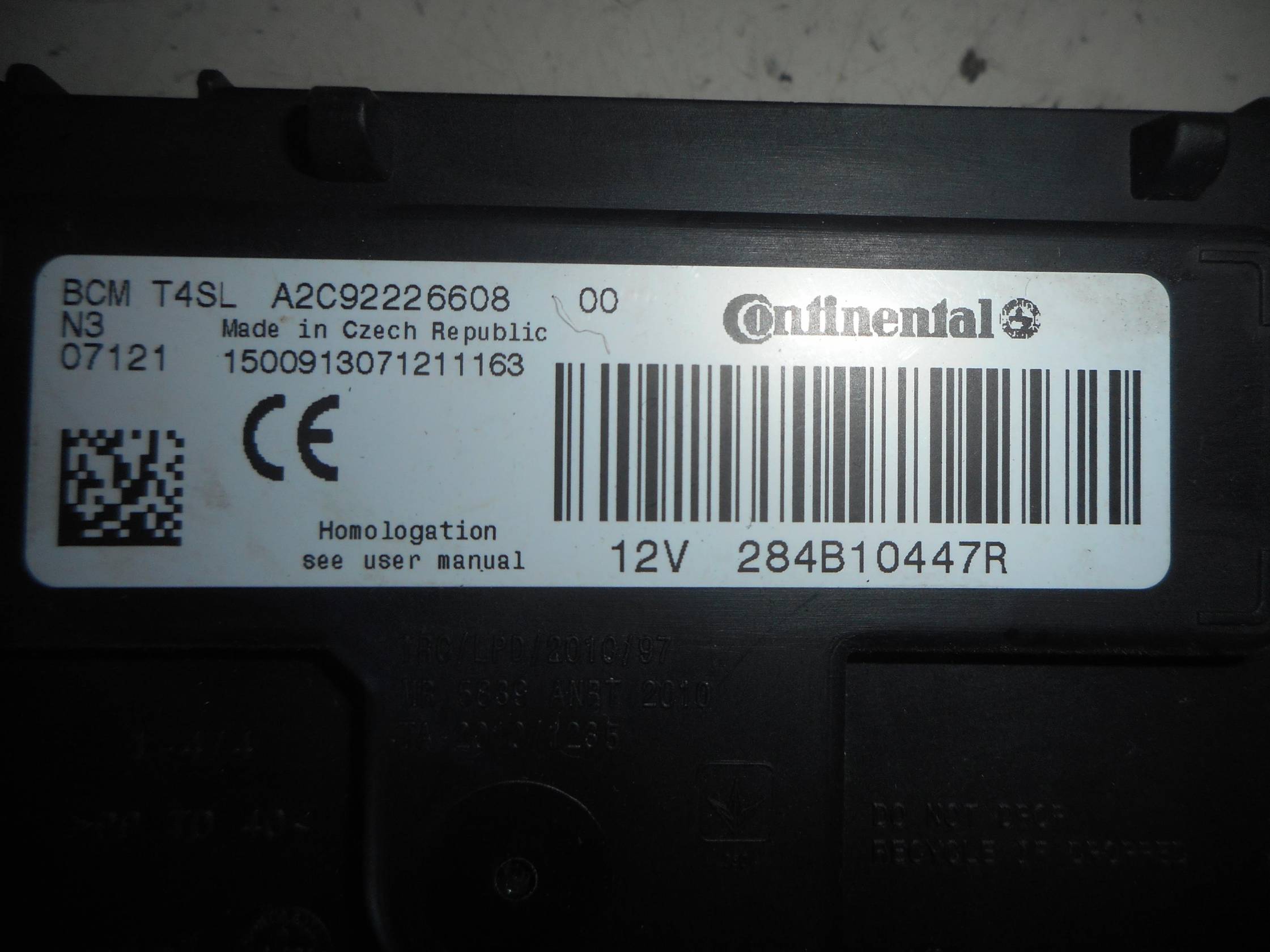 Centralina iniezione